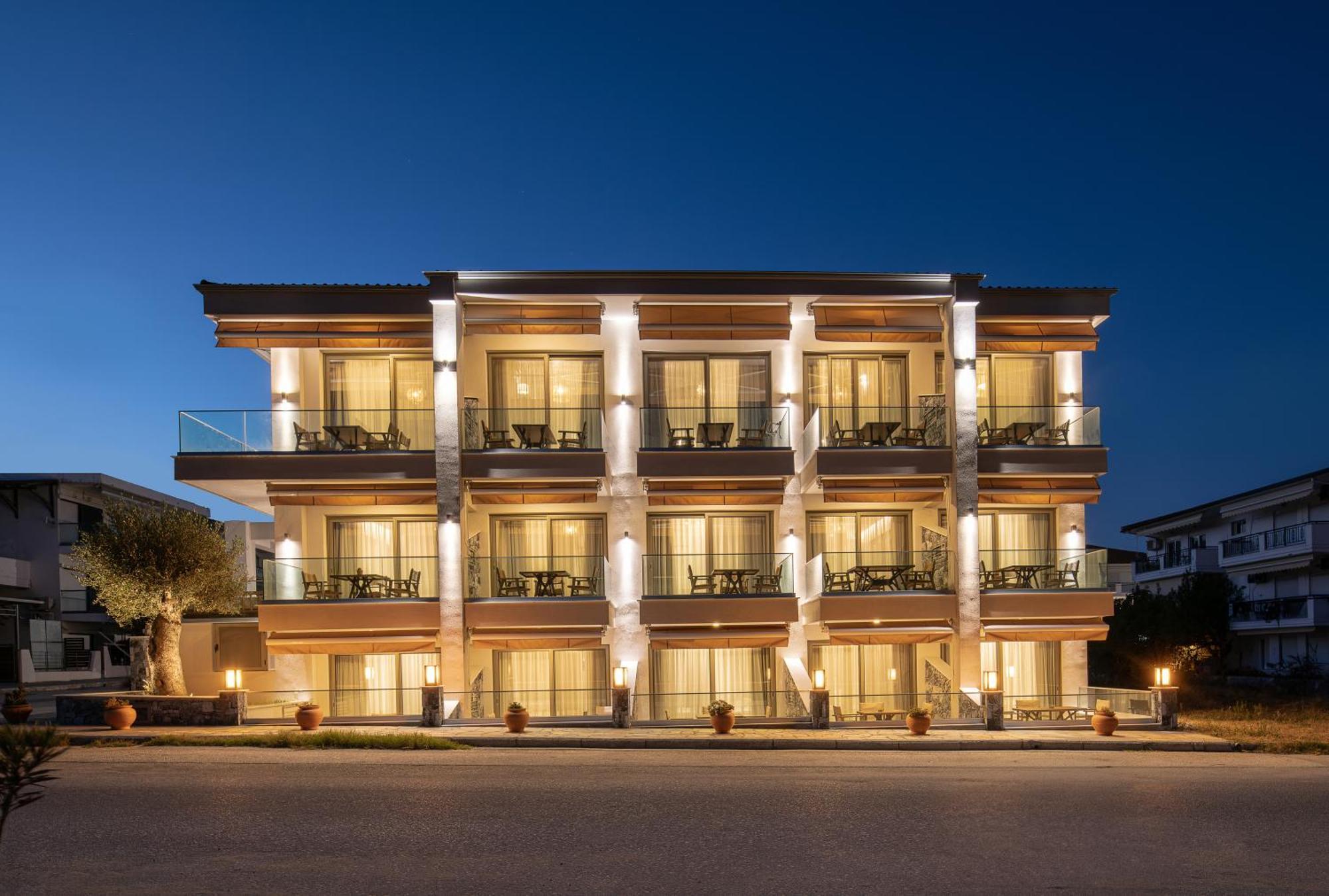 Ikies Apollon Boutique Hotel Сарти Экстерьер фото