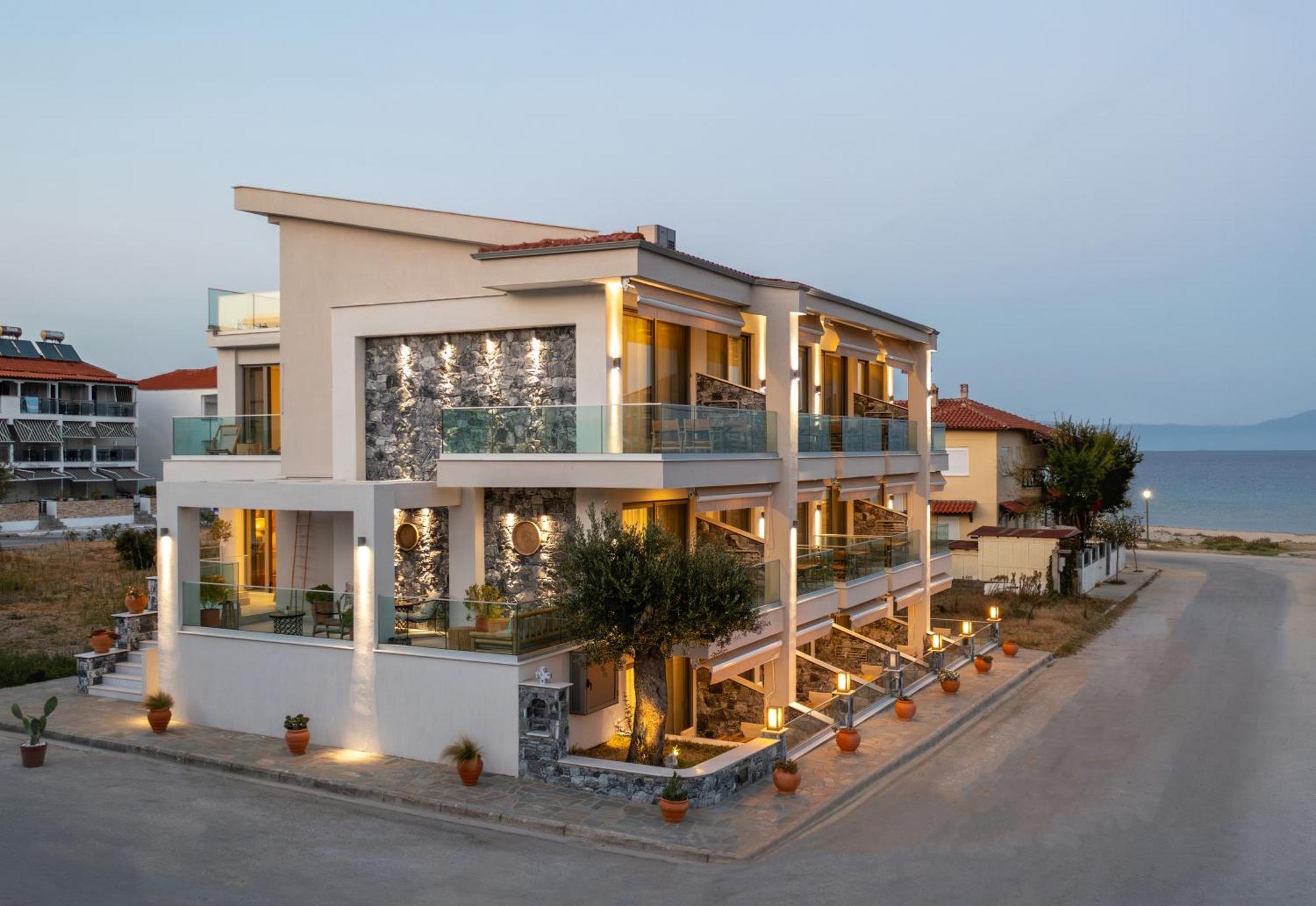 Ikies Apollon Boutique Hotel Сарти Экстерьер фото