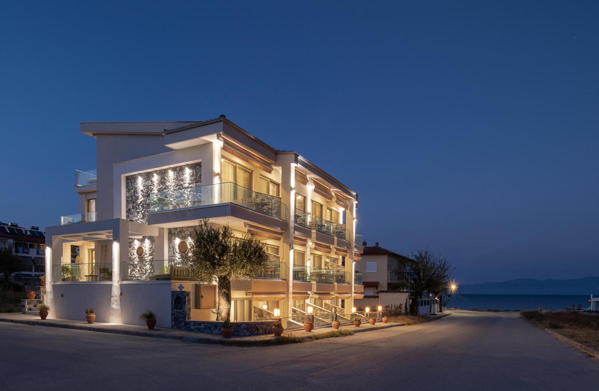 Ikies Apollon Boutique Hotel Сарти Экстерьер фото