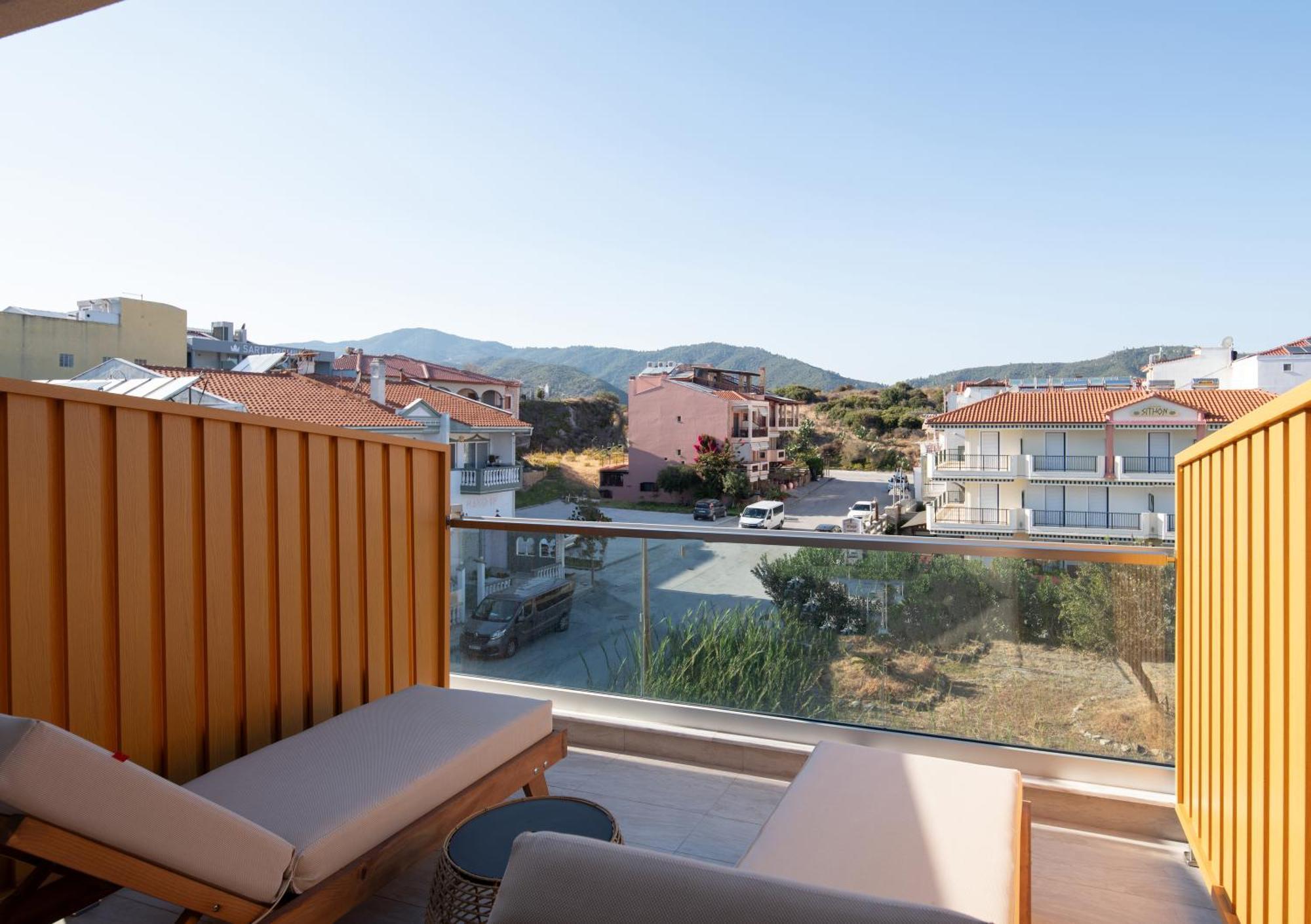 Ikies Apollon Boutique Hotel Сарти Экстерьер фото